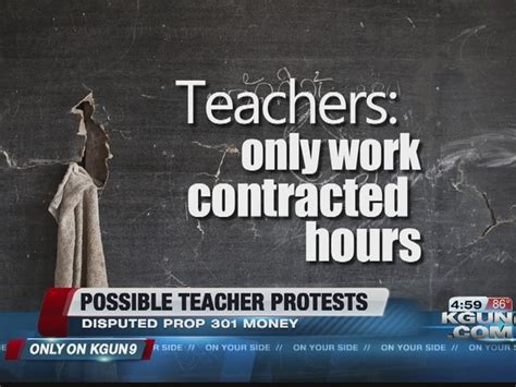 Tusd Teacher Protest Over Prop 301 Money