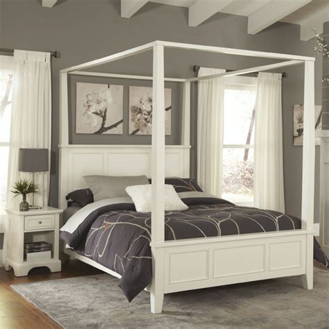 Bed frames are built to accommodate standard mattress dimensions, such as twin, twin xl, full, queen, king, and california king. 20 Queen Size Canopy Bedroom Sets | Home Design Lover