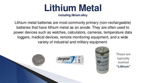 Lithium Metal Battery Vs Lithium Ion What Are Lithium Air Batteries