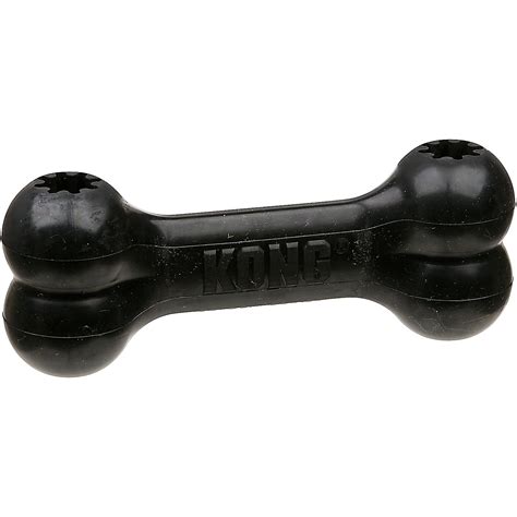 Upc 611932100128 Kong Extreme Black Goodie Bone Dog Toy 7 Length