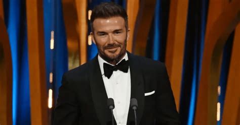 David Beckham Angers Brits By Saying Just One Word At The Baftas