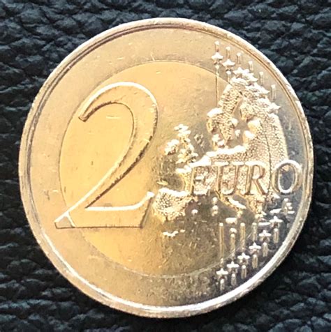Moneda 2 Euros Francia 2017 Conmemorativo 25 Aniversarios D Etsy