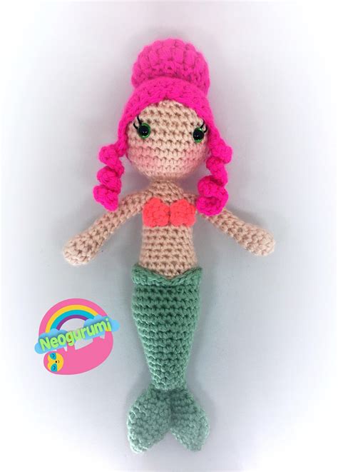 Free Crochet Pattern For Mia The Mermaid ⋆ Crochet Kingdom