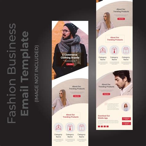 Premium Vector Multipurpose Fashion E Commerce Email Marketing