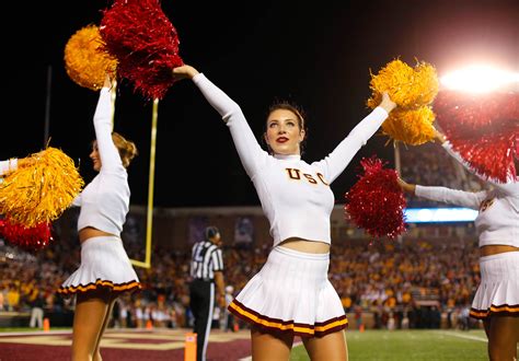 Usc Trojans Song Girls Cheerleaders Hottest Squad Photos