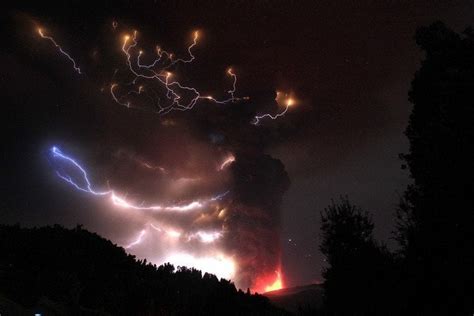 Volcano Tornado Lightning Storm Woahdude