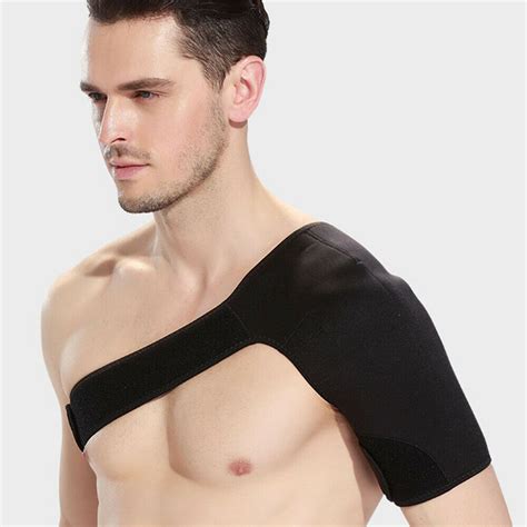 Shoulder Support Brace Adjustable Neoprene Strap Dislocation Arthritis