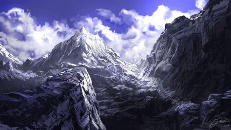 Anime Mountains Wallpapers Top Free Anime Mountains Backgrounds