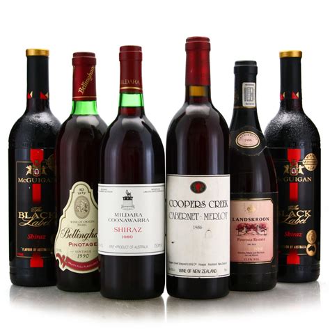 Assorted Red Wines 6x75cl Wine Auctioneer