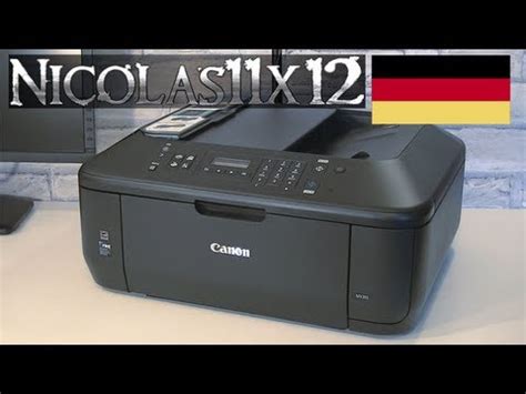 This software is required in most cases for the hardware device to function properly. DEUTSCH Canon PIXMA MX395 All-In-One Drucker Testbericht ...
