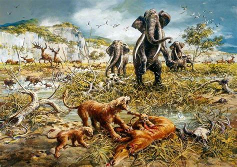 Pleistocene Fauna At The Boxgrove Site By Mike Codd Prehistoric