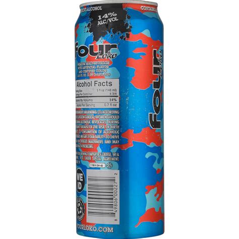 Four Loko Beer Sour Blue Razz 235 Fl Oz Delivery Or Pickup Near Me