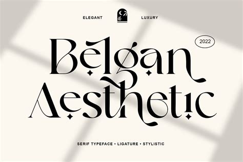 Belgan Aesthetic Font Free Fonts