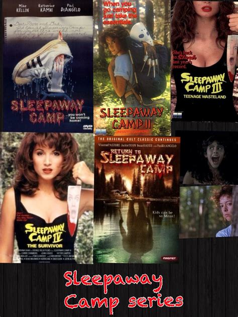 Option #1 a new sleepaway camp movie *without* any past characters but deepens the. Sleepaway Camp series | American horror movie, Scary ...