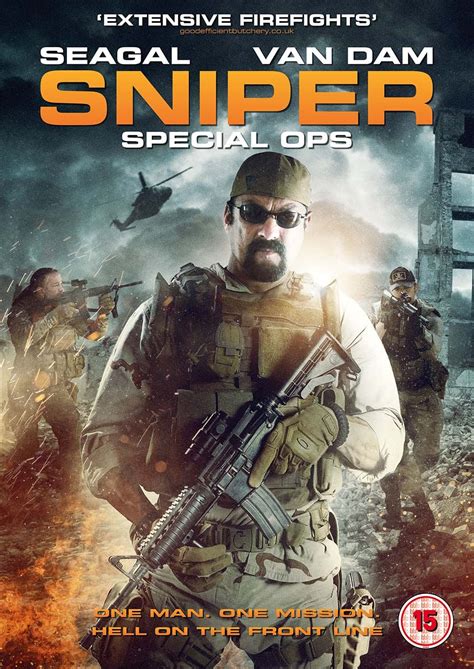 Sniper Special Ops Dvd Uk Import Amazonde Steven Seagal Rob Van