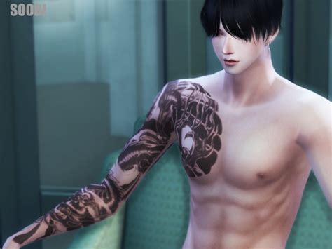 The Sims Resource Tattoo Upper Arm Rl V01