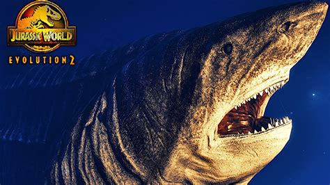 Megalodon Deep Blue Sea Cinematic Jurassic World Evolution 2 Youtube