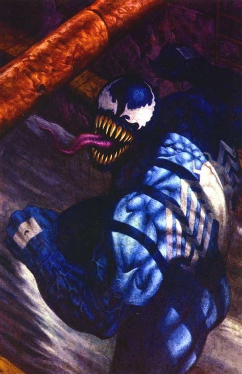 Venom By Unknown Artist Pls Cmnt If U Know Marvel Comics Vintage