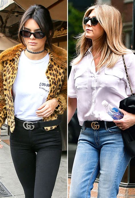 Kendall J And More Cinch Street Styles With Gucci Belts