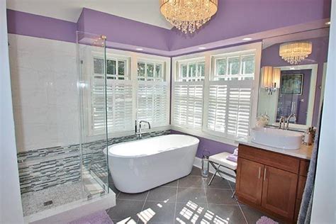35 Best Purple Bathroom Ideas Purple Bathrooms Gray Bathroom