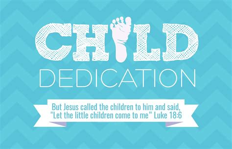 Our Next Child Dedication Is This Sunday
