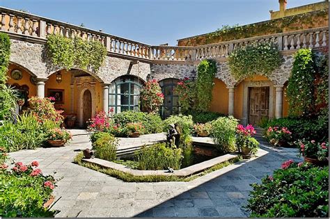 Fabulous Courtyard Hacienda Style Homes Spanish Style Homes Spanish