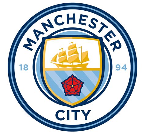 This logo was used as a corporate logo in the 1960's before being used on kits. Manchester City logo histoire et signification, evolution ...