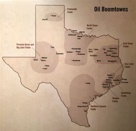 Historic Texas Oil Boomtowns