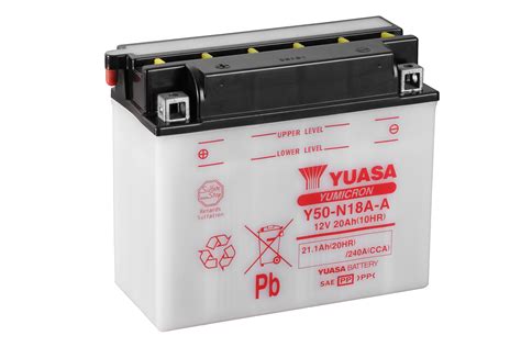 We are your #1 source for diy vintage motorcycle parts. Yuasa Motorcycle Battery Y50-N18A-A 12V 20Ah From County ...