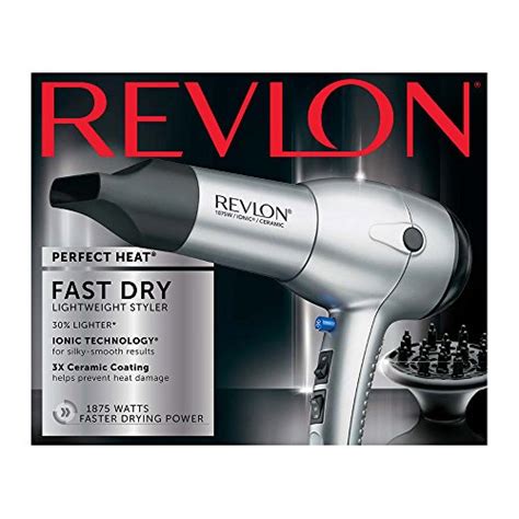 Revlon 1875w Tourmaline Lightweight Ionic Ceramic Hair Dryer New Ebay