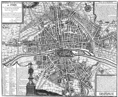 Paris 1705 Old World Maps Old Maps Antique Maps Vintage Maps Paris