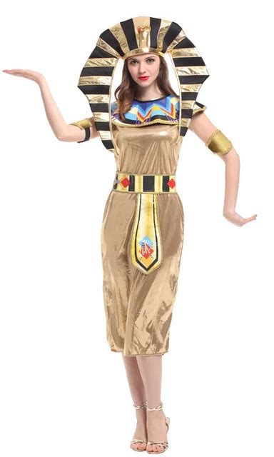 Buy Halloween Costumes Ancient Egypt Egyptian Pharaoh King Empress Cleopatra