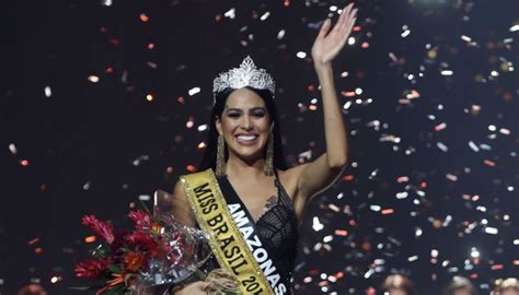 Miss Brasil Vitória De Candidata Do Amazonas Quebra Jejum De 61 Anos