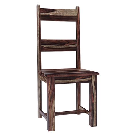 In fact, most of them are reinterpretation of it's a compact chair with a solid frame and soft and comfortable upholstery. Frisco Modern Rustic Solid Wood Ladder Back Dining Chair