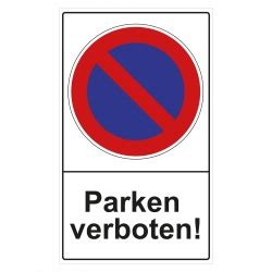 Schild online kaufen bei obi / die kostenpflichtige app „parkopedia parken zeigt freie parkplätze. Parkverbotsschild "Parken verboten!" Alu - Aufkleber-Shop