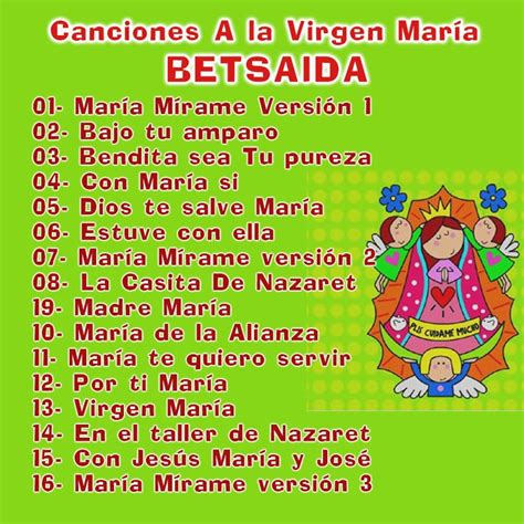 Lista 90 Foto Los 30 Mejores Cantos A La Virgen María Letra Cena Hermosa