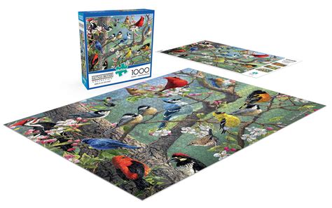 Buffalo Games Hautman Brothers Birds In An Orchard 1000 Piece