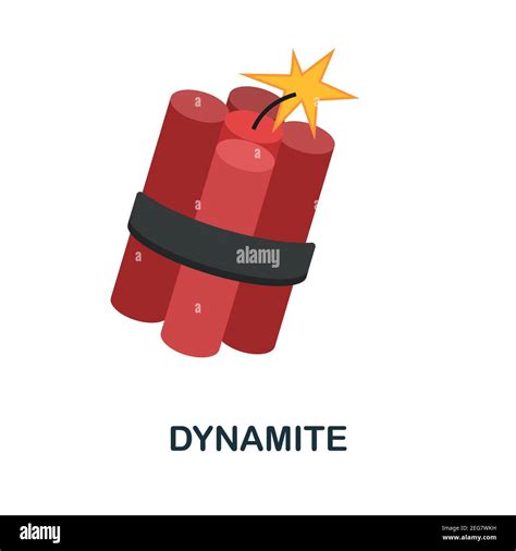 Dynamite Flat Icon Color Simple Element From Weapon Collection