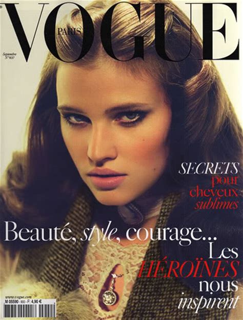 Vogue Paris September 2009 Lara Stone By Mert And Marcus
