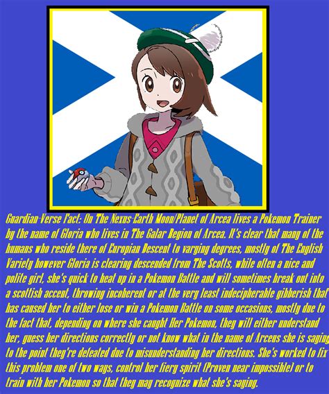 Guardian Verse Fact The Scottish Trainer Gloria By Wolfblade111 On Deviantart
