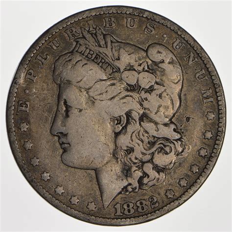 Rare Error Os Mint Mark 1882 Os Morgan Silver Dollar Tough