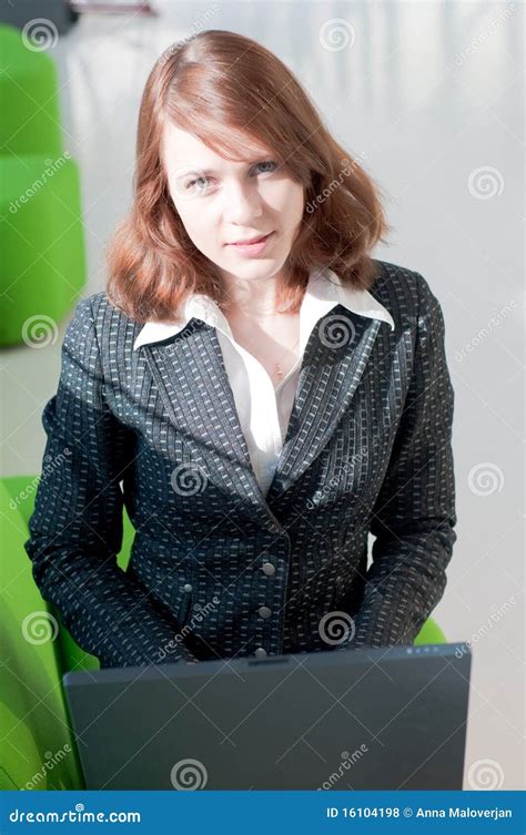 Beautiful Business Woman Stock Photo Image Of Staff 16104198
