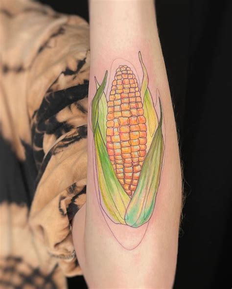 30 Pretty Corn Tattoos You Can Copy Style Vp Page 16