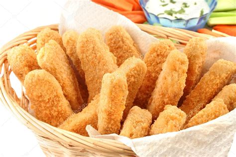 Golden Chicken Fingers ⬇ Stock Photo Image By © Gvictoria 2728416