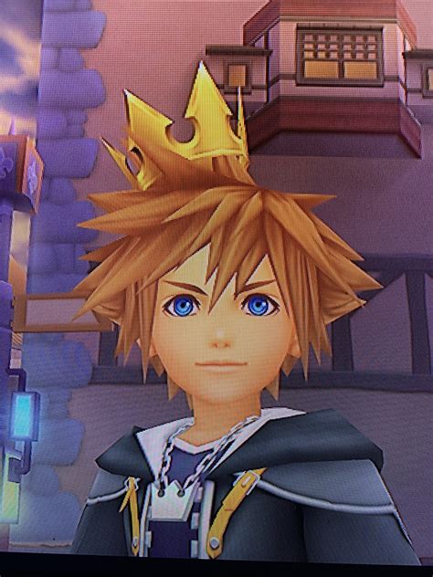 Sora Looks Good With His Gold Crown On Hopefully When Kingdom Hearts