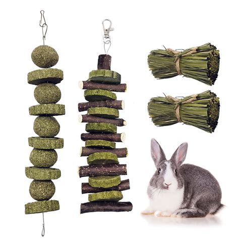 buy rabbit chew toys for teeth grinding natural apple chewing sticks with timothy grass cakes
