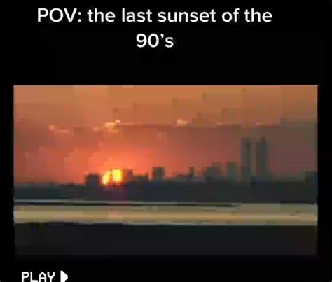 The Last Sunset Of The 90s R90s