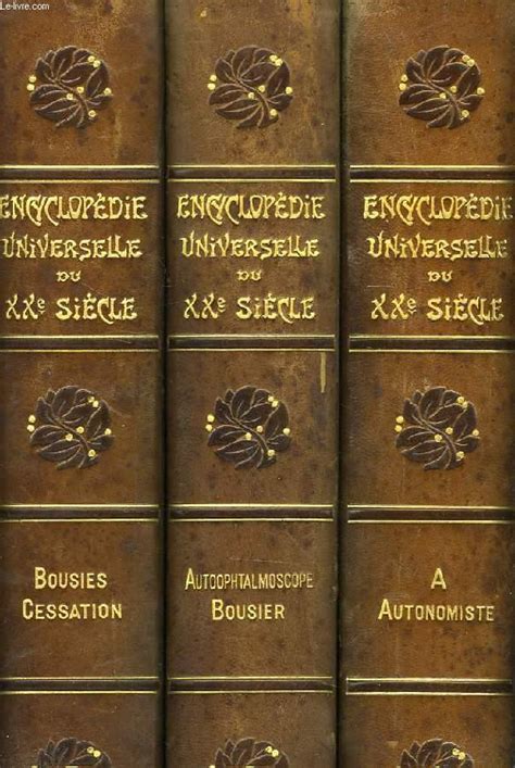 Encyclopedie Universelle Du Xxe Siecle 12 Volumes Complet De