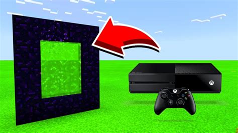 How To Make A Portal To Xbox One Dimension In Minecaft Pocket Edition