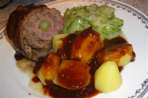 Rouladen mit Hackfleischfüllung Rezept mit Bild